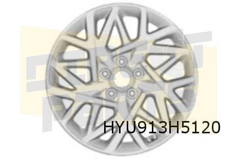 Hyundai Kona velg alu. 7.5 J x 18" (Hybrid) (11/17-2/21) Ori, -, Verzenden, -, Nieuw