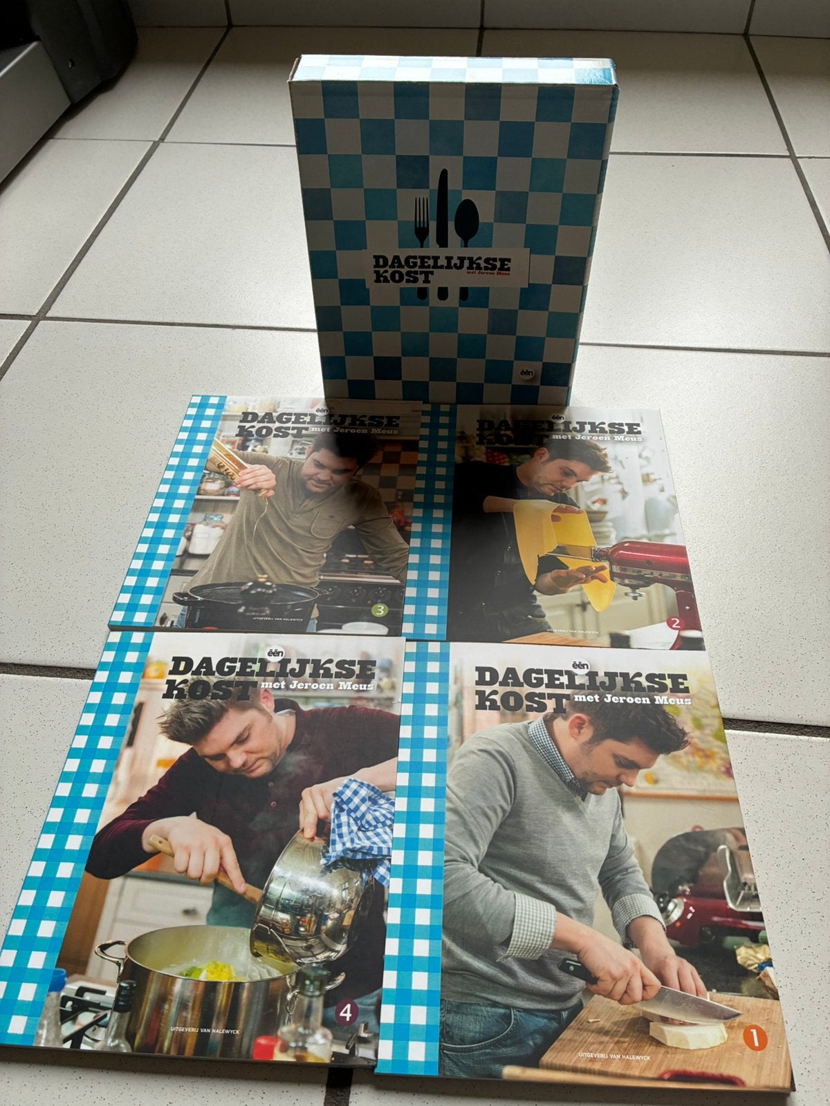 Kookboeken Jeroen Meus, Enlèvement, Comme neuf, Europe, Autres types