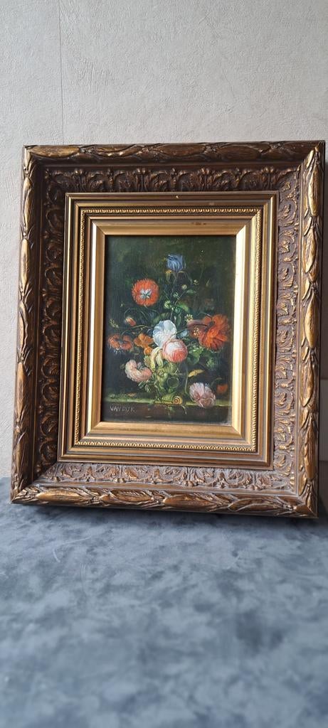 Mooi antiek schilderij van Van Dijk, Antiquités & Art, Enlèvement