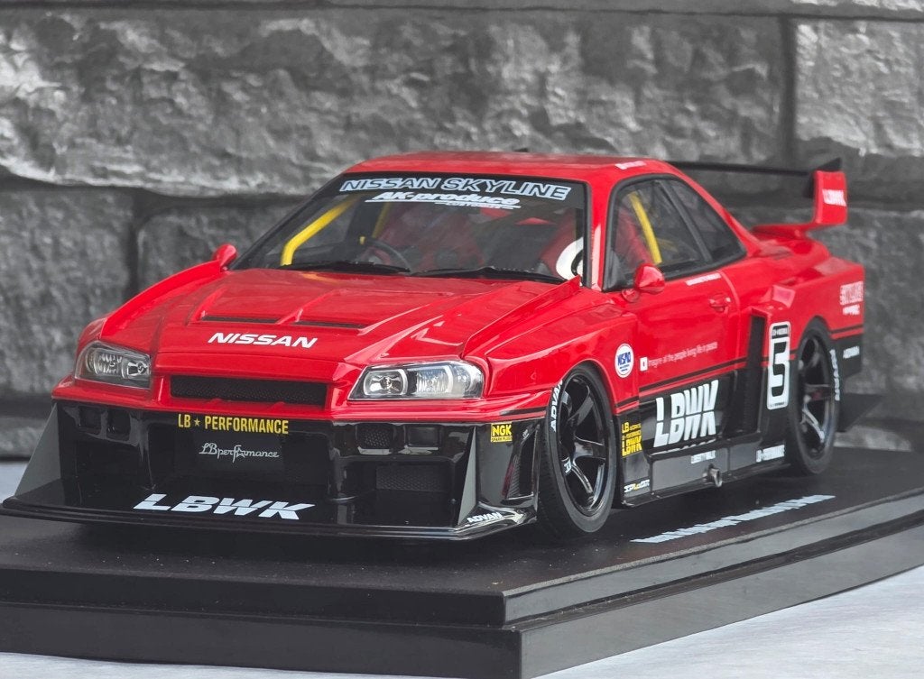 Nissan skyline R34 1:18ème GT spirit, Hobby & Loisirs créatifs, Neuf, Autres marques, GT spirit, Enlèvement ou Envoi