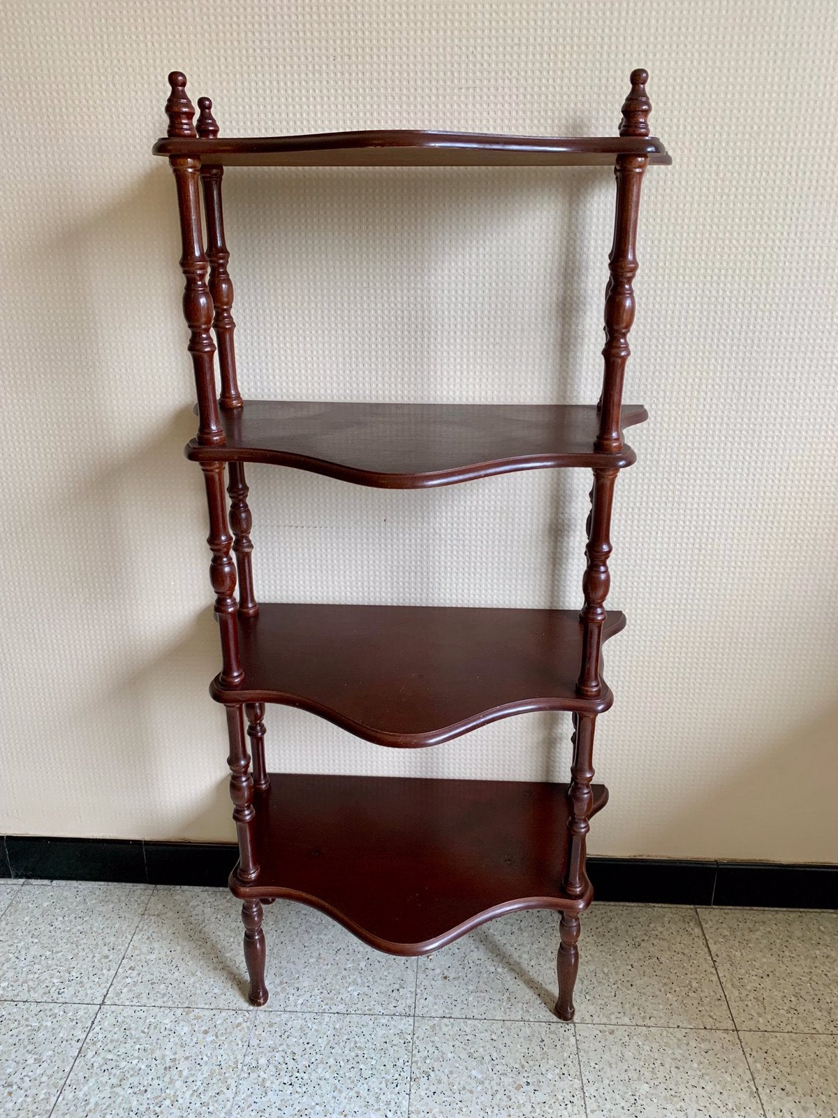 Klassieke etagere met 4 planken, Antiek en Kunst, Ophalen of Verzenden