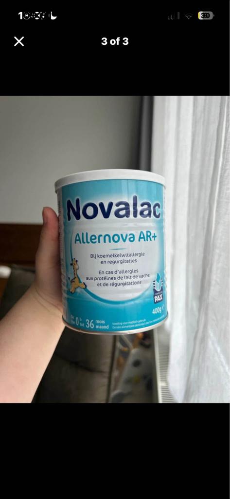 Novalac baby formula, Enfants & Bébés, Enlèvement, Neuf, Tire-lait
