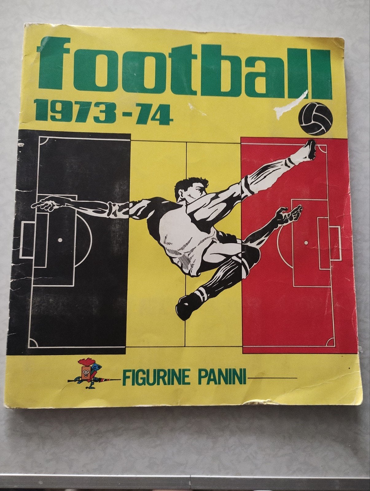 Panini 1974, Collections, Enlèvement