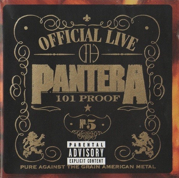 CD Pantera, Official live 101 proof., Ophalen of Verzenden