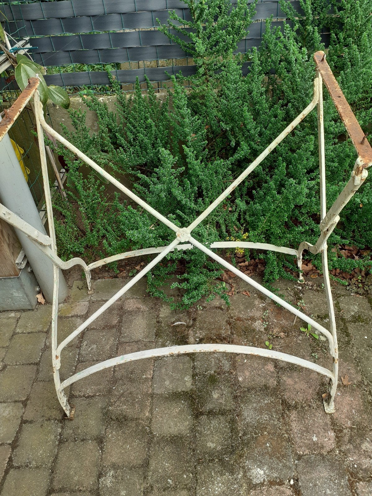 onderstel bistro tafel, Ophalen, Gebruikt