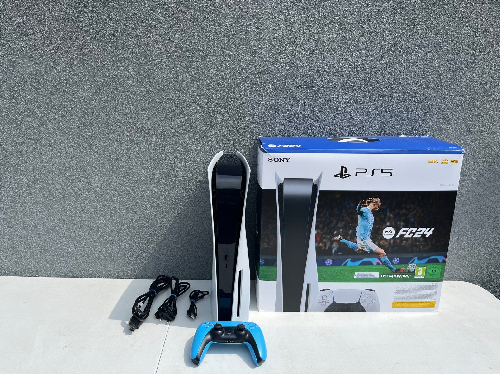 PS5 Disc Edition + 1 manette + Boitier, Enlèvement, Comme neuf, Playstation 5