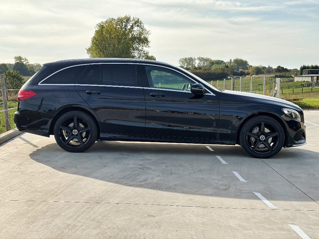 Mercedes C180d - 2018 - 119.720km - AMG PACK - LEDER, Dealer onderhouden, Achterwielaandrijving, https://public.car-pass.be/vhr/d622c9f2-9ac7-4c75-b192-e1d7b19761a0?lang=nl