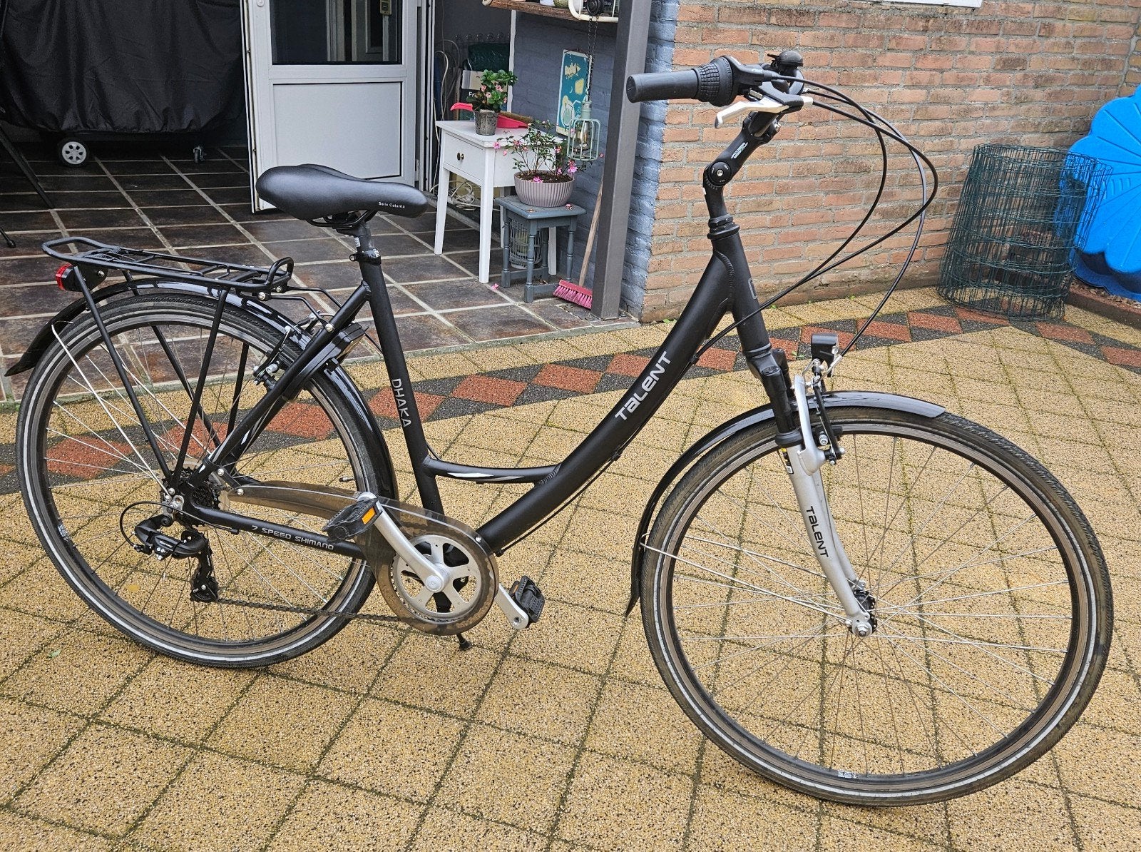 Vélo Talent Dhaka pour femme, 54 cm, 7 vitesses, z.g.a.n., Enlèvement