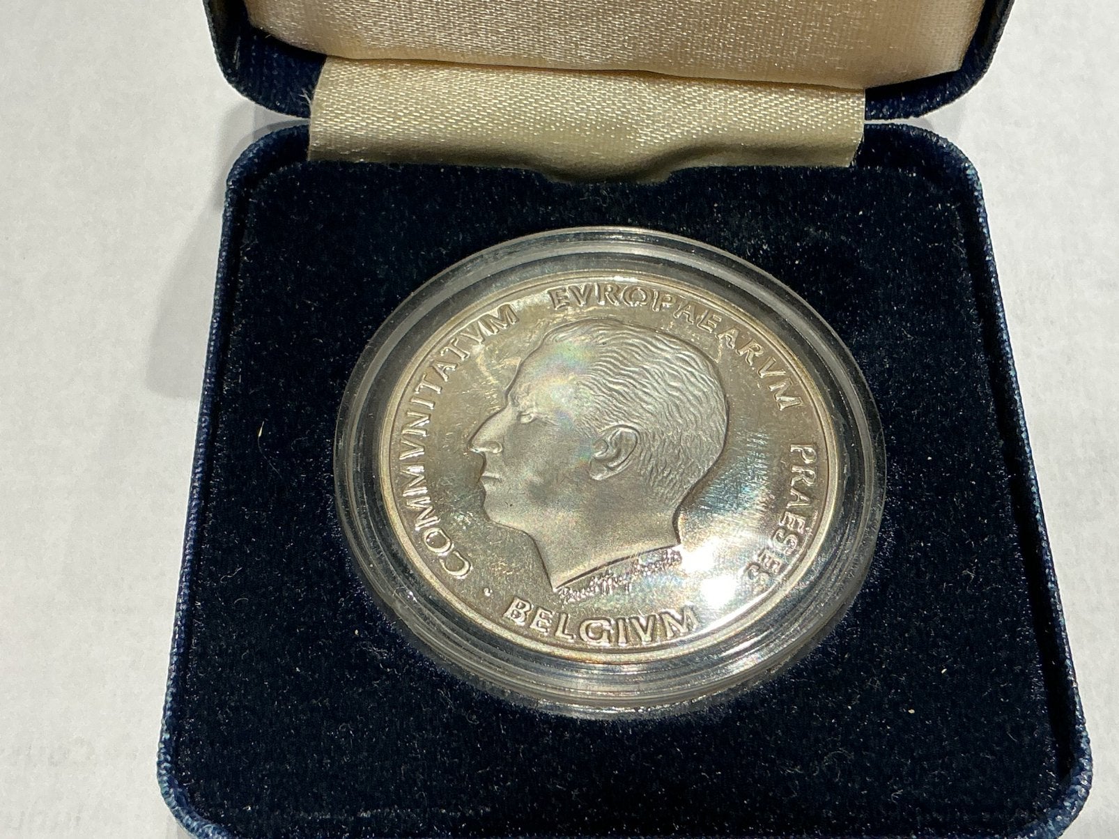 Belgique 5 ECU 1993 Boudewijn en argent, Enlèvement ou Envoi, Argent