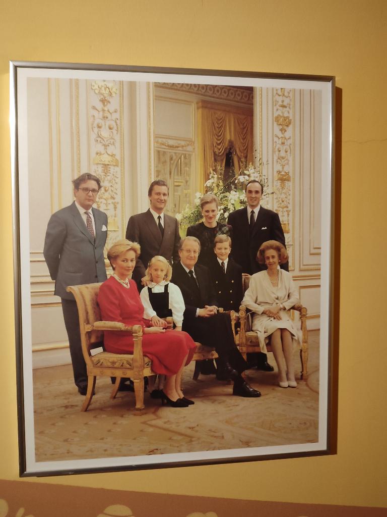 Famille royale belge (1998) photo sous cadre de luxe, Enlèvement, Neuf