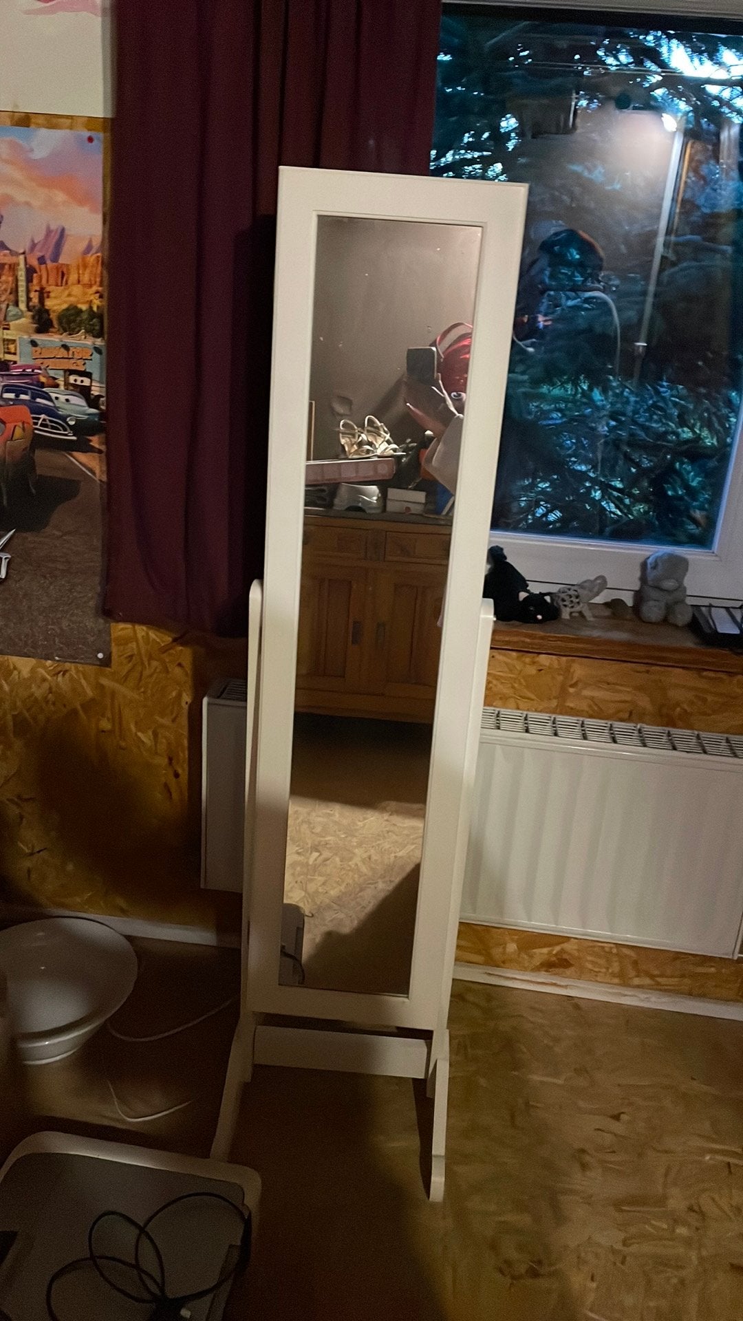 Juwelenkast + spiegel, Ophalen, Minder dan 50 cm, Gebruikt, 100 tot 150 cm