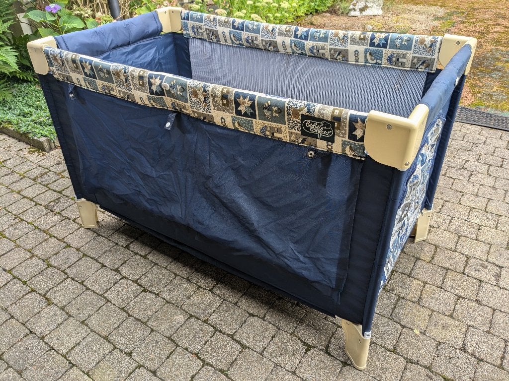 Opvouwbaar baby reisbedje, 60 x 120 cm, in prima staat, Ophalen, Gebruikt, Reisbedje