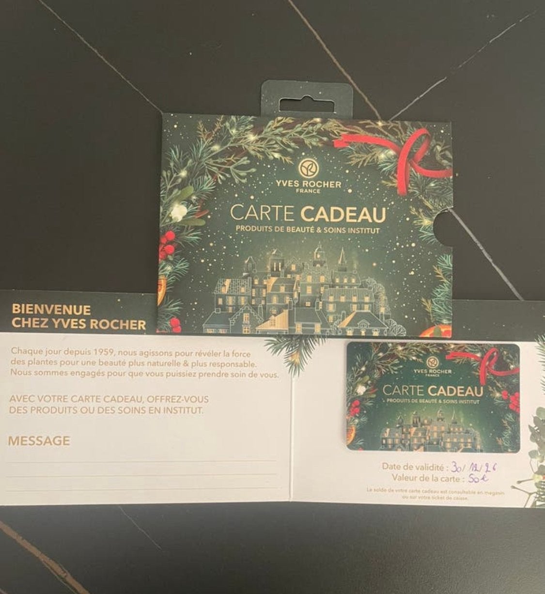 Carte cadeau yves rocher bas prix !!!, Tickets & Billets, Événements & Festivals