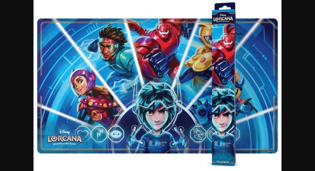 Tapis de jeu Disney Lorcana Les Nouveaux Heros neuf, Ophalen of Verzenden, Nieuw, Overige typen