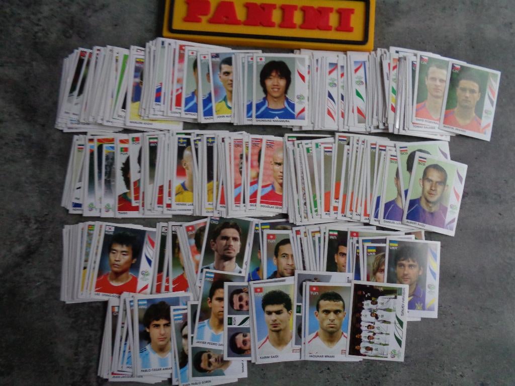 PANINI VOETBAL STICKERS WORLD CUP 2006 377 X verschillende, Verzenden, Nieuw
