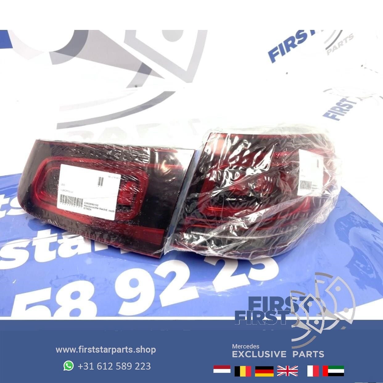 W253 FACELIFT GLC LED ACHTERLICHT SET RECHTS Mercedes 2020-2, Auto-onderdelen, Gebruikt, -, Ophalen of Verzenden, -