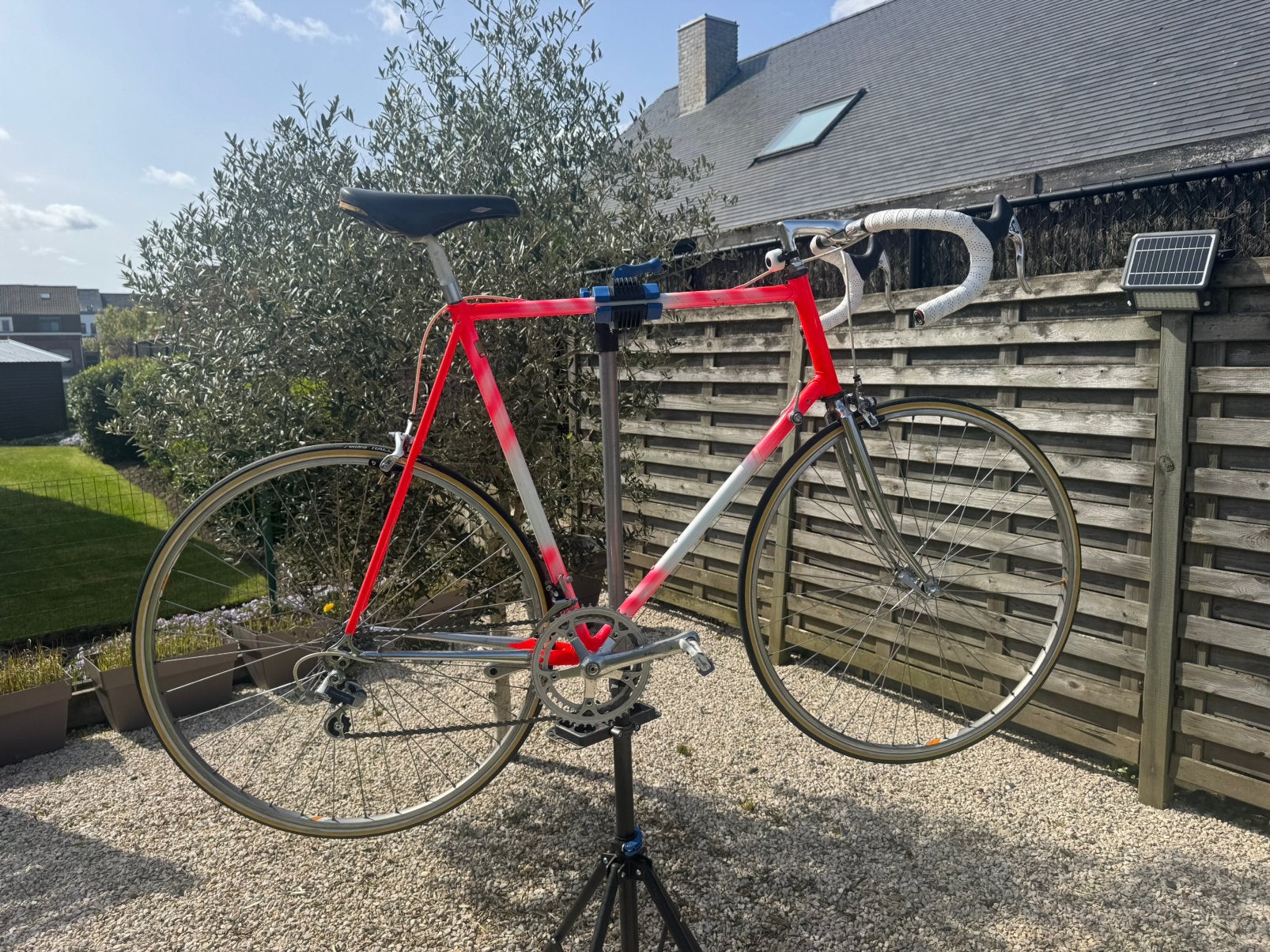 Vintage racefiets – Columbus SLX stalen frame – Shimano 105, Fietsen en Brommers, Gebruikt, Staal, 57 tot 61 cm, Ophalen