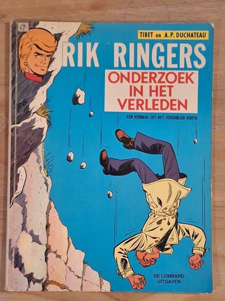 Rik Ringers 18: onderzoek in het verleden, Eén stripboek, Ophalen of Verzenden, Gelezen