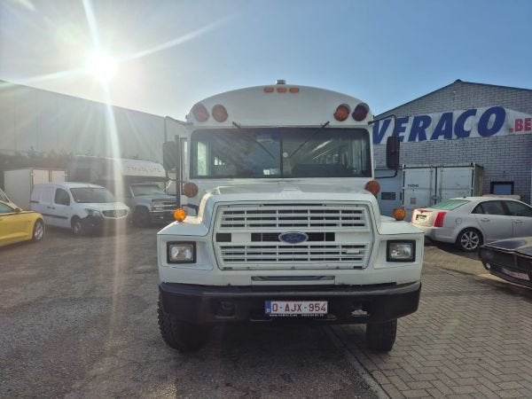 AUTOBUS SCOLAIRE FORD - BJ 1992, Cuir, Autres modèles, Achat, Attache-remorque