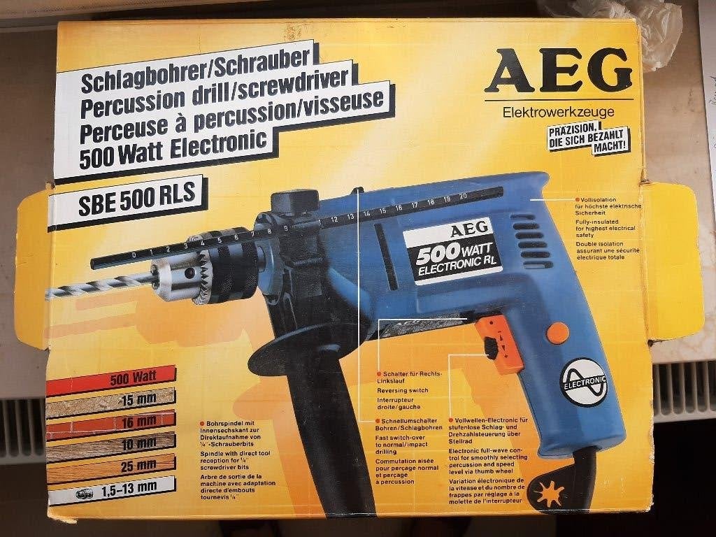 foreuse 500 watts, Bricolage & Construction, Outillage | Foreuses, 400 à 600 watts, Enlèvement ou Envoi, Comme neuf, Foreuse et Perceuse