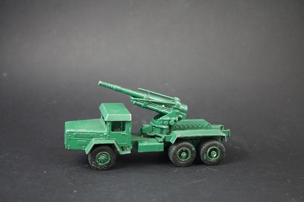 Solido Unic Sahara vrachtwagen met kanon - 1/50, Hobby en Vrije tijd, Ophalen of Verzenden