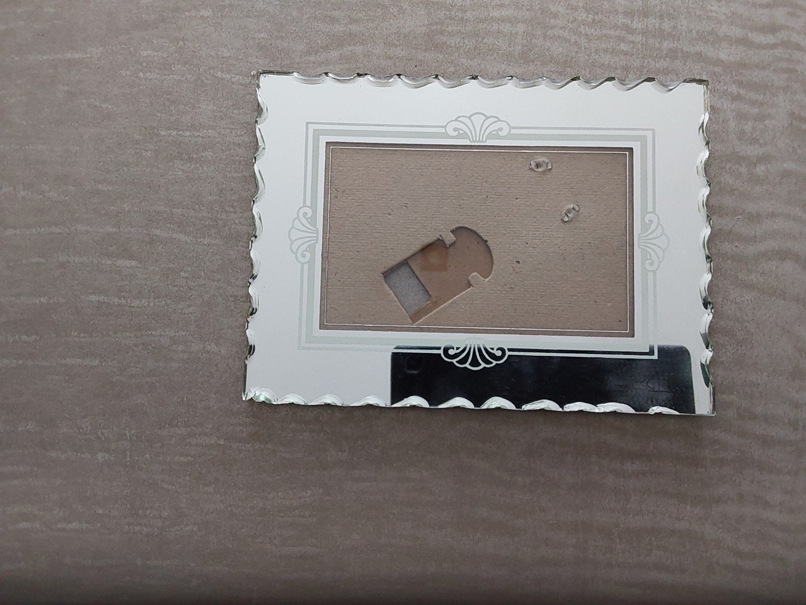 Antieke fotokader met spiegelglas, Antiek en Kunst, Ophalen