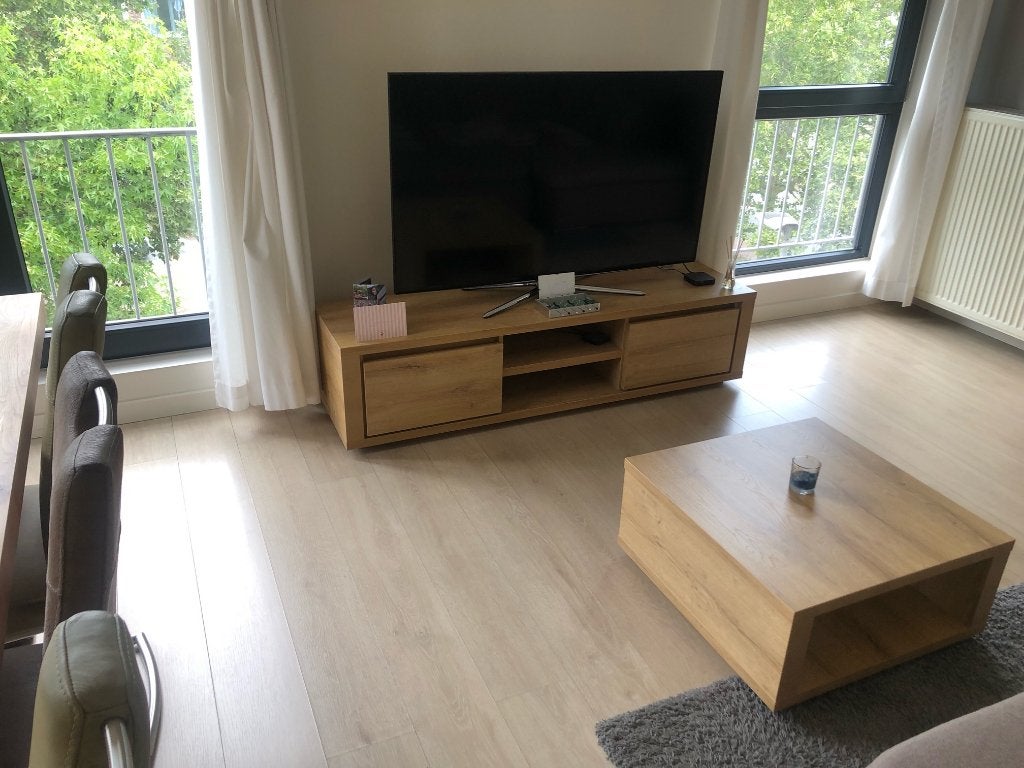 TV meubel + bijzettafel, Ophalen