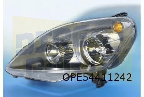 Opel Zafira B (8/05-12/11) koplamp Rechts zwart (identiteit, Neuf, -, -, Opel
