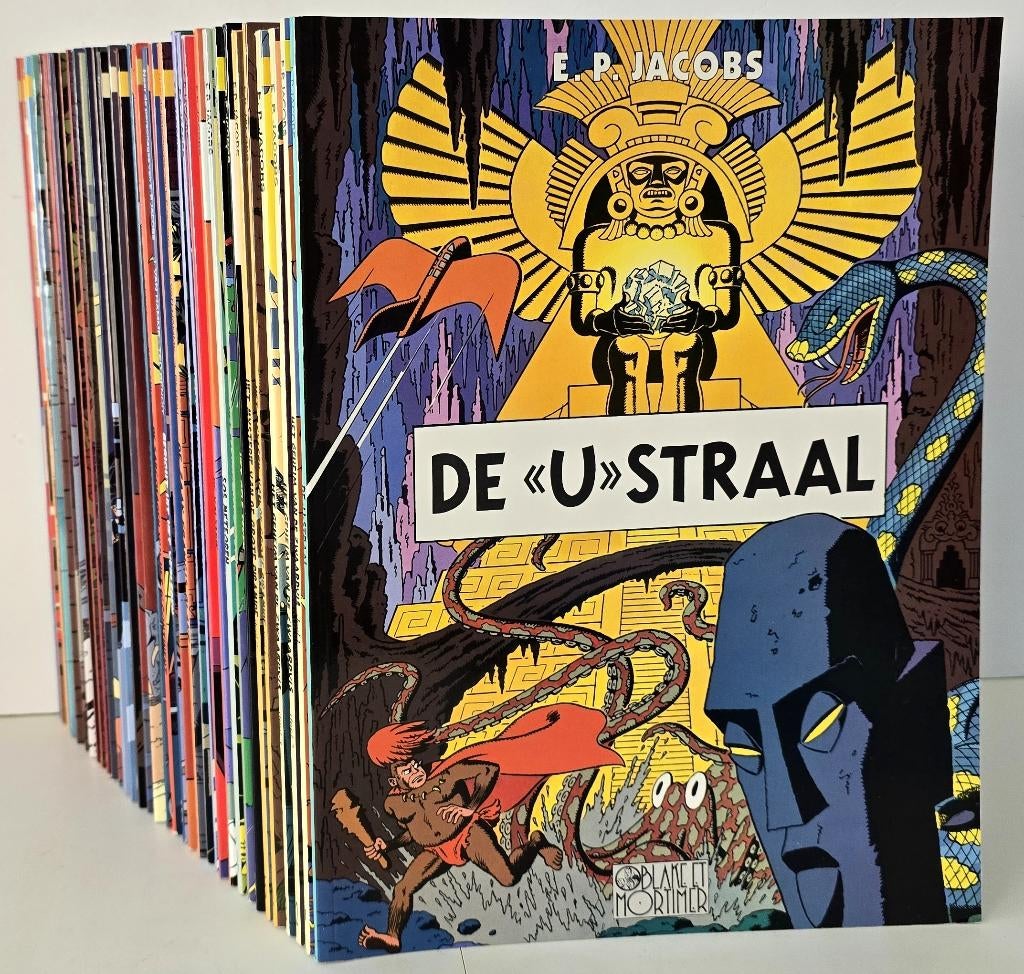 Strips - Blake en Mortimer & Philip en Francis - 34 albums, Série complète ou Série, Enlèvement ou Envoi, Comme neuf