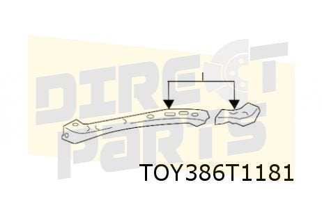 Toyota GT86 Coupe (7/12-6/20)  (ZN6) frontsteun Rechts Origi, -, Verzenden, -, Nieuw