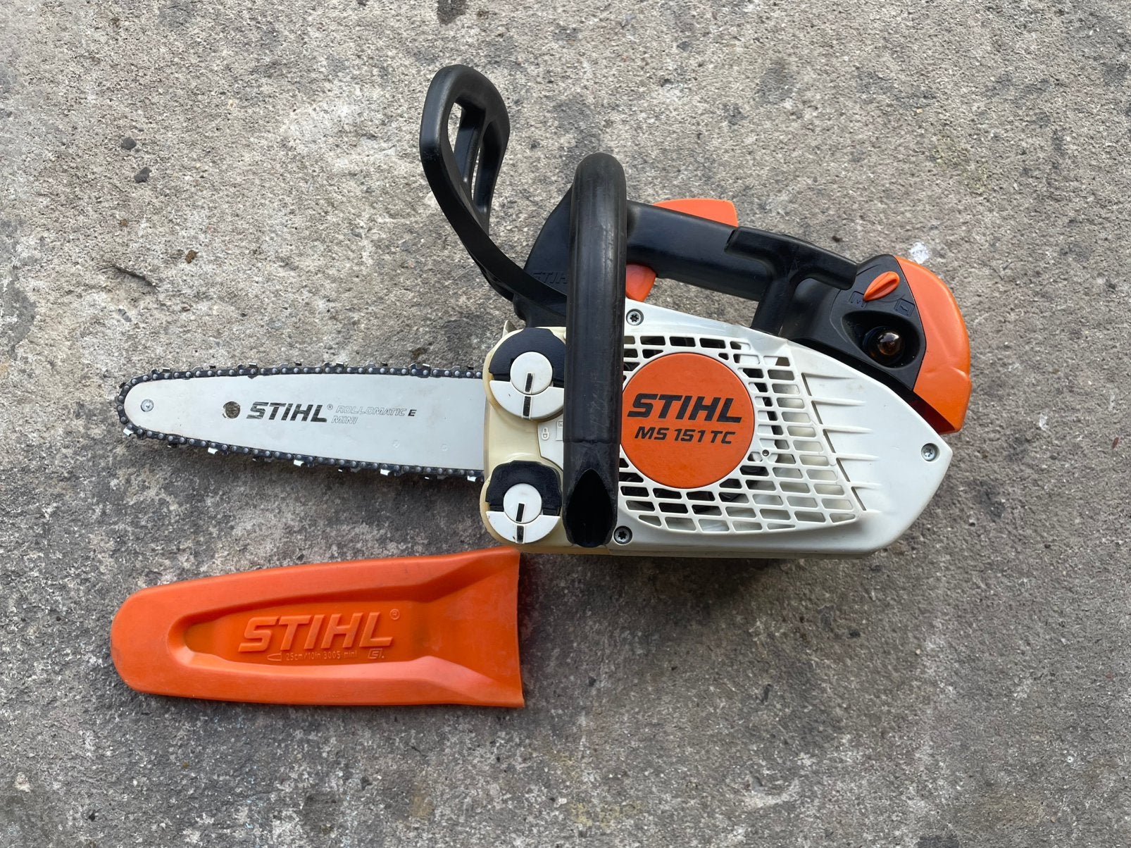 Tronçonneuse élagueuse stihl ms 151 tc, Tuin en Terras, Ophalen, Zo goed als nieuw