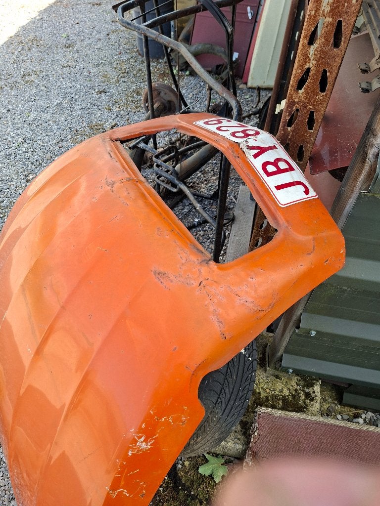 2pk motorkappen, Auto-onderdelen, Ophalen, Gebruikt, Voor, Oldtimer onderdelen