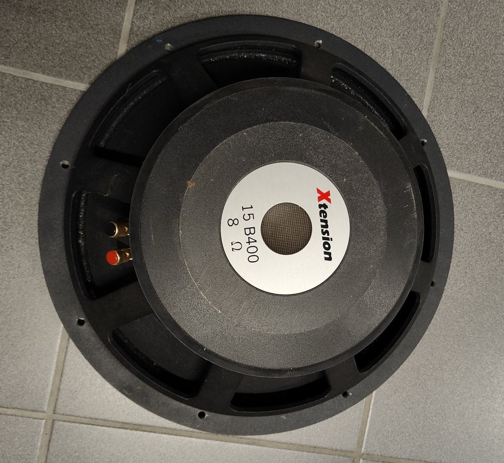 Xtension 15B400, TV, Hi-fi & Vidéo, Enceintes, Enlèvement, Utilisé, 150 watts ou plus, Subwoofer