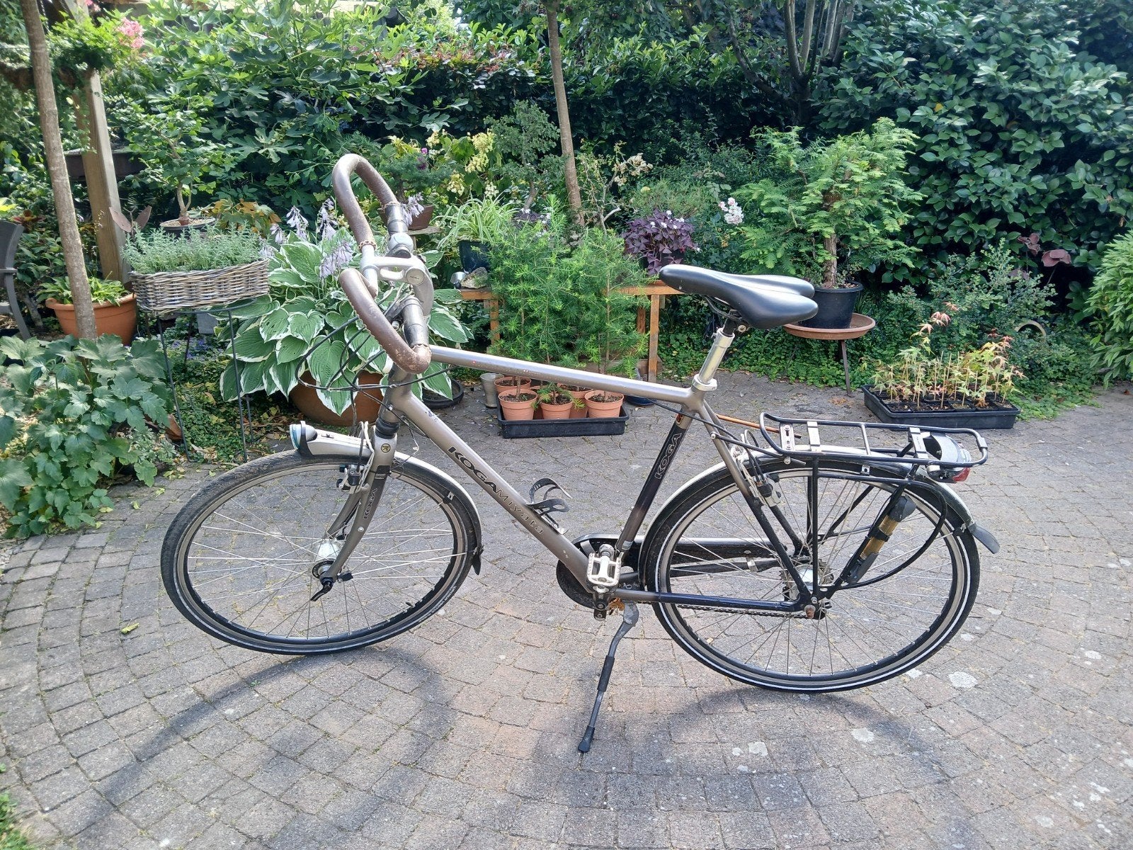 Koga miyata herenfiets, Ophalen