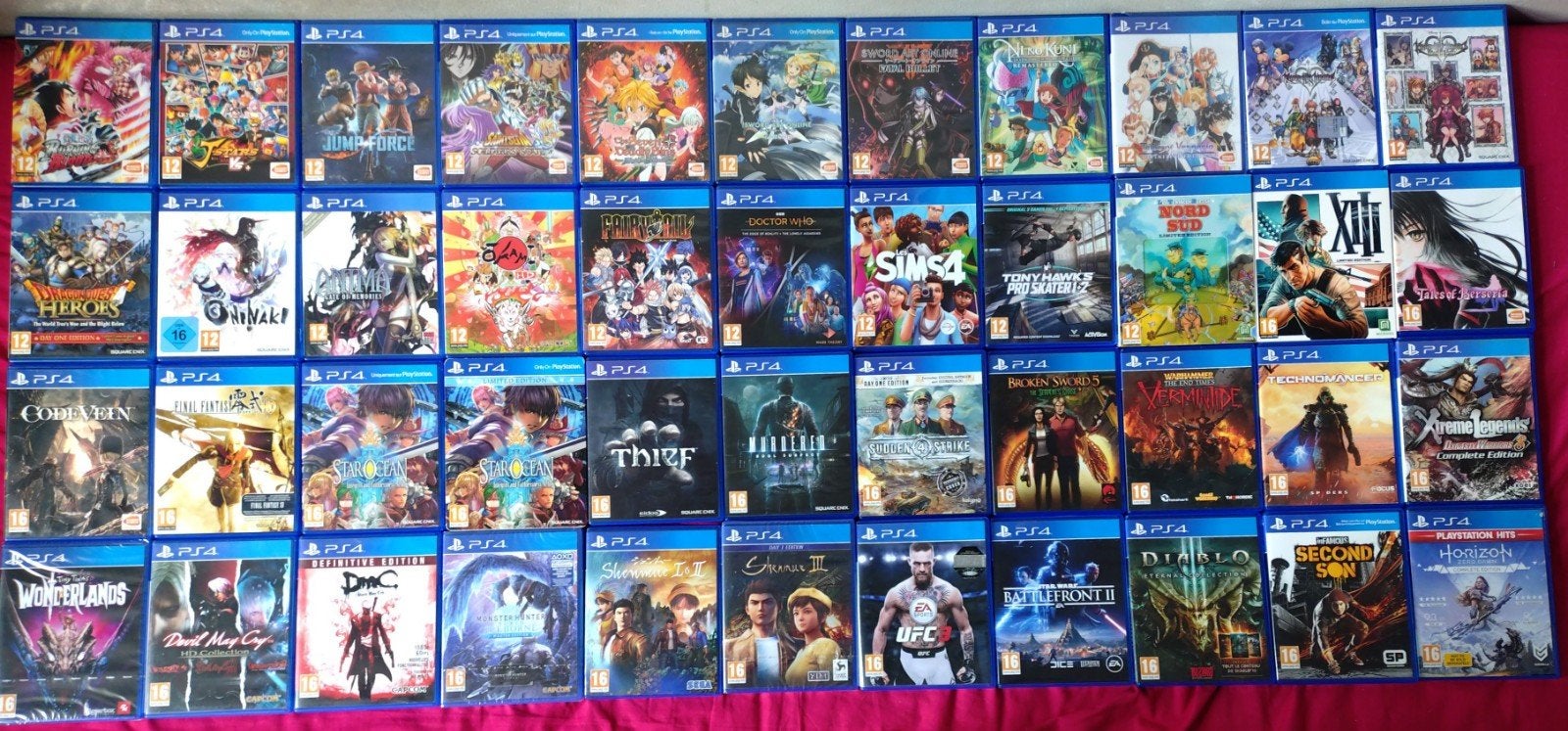 Liste de jeux Playstation 4, Ophalen, Sport, Online