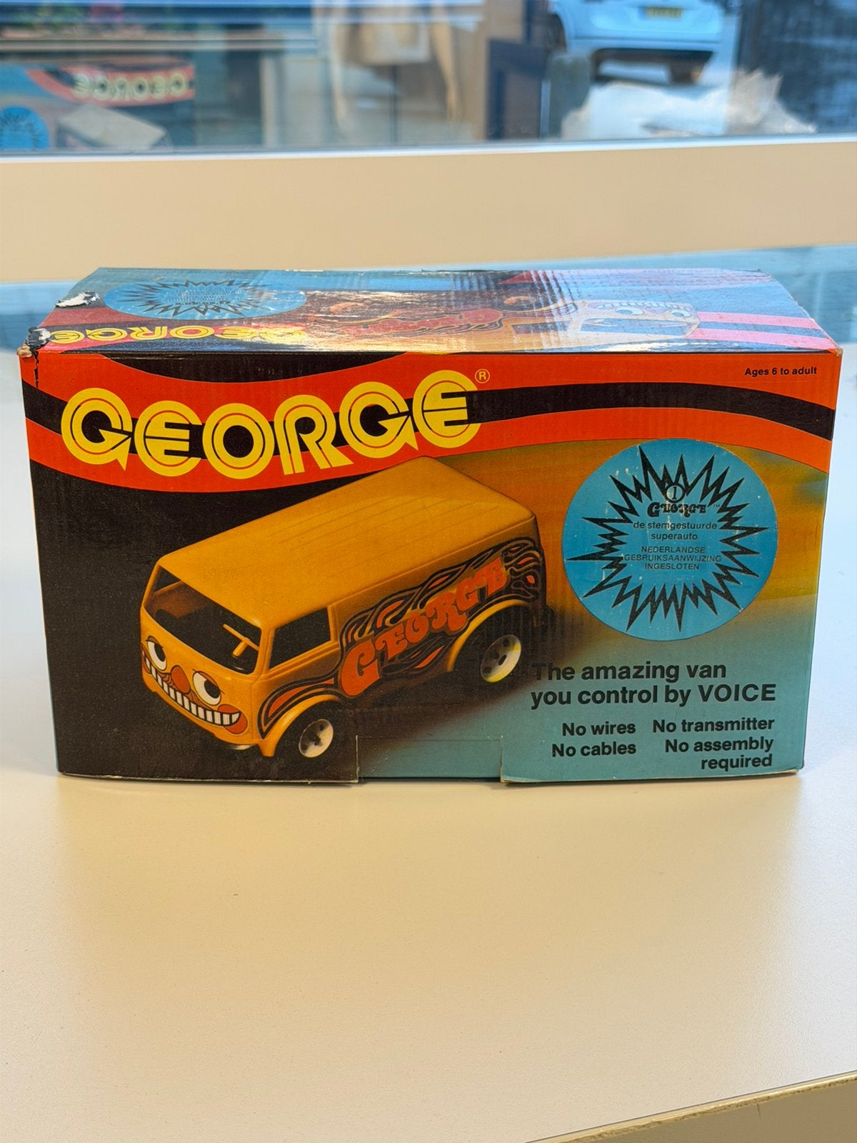 Vintage George Voice Controlled Van Jaren 70 Met Doos, Ophalen of Verzenden