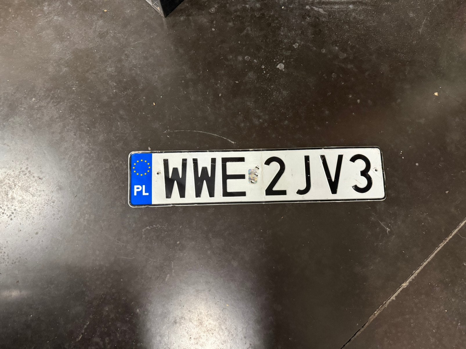 Nummerplaat Polen, Verzamelen, Overige Verzamelen, Ophalen of Verzenden, Gebruikt
