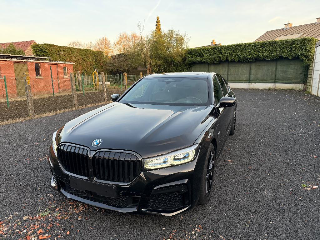 BMW 745e Hybride M-Pack Btw wagen, Auto's, BMW, Bedrijf, Te koop, 7 Reeks, 360° camera, ABS, Achteruitrijcamera, Adaptive Cruise Control
