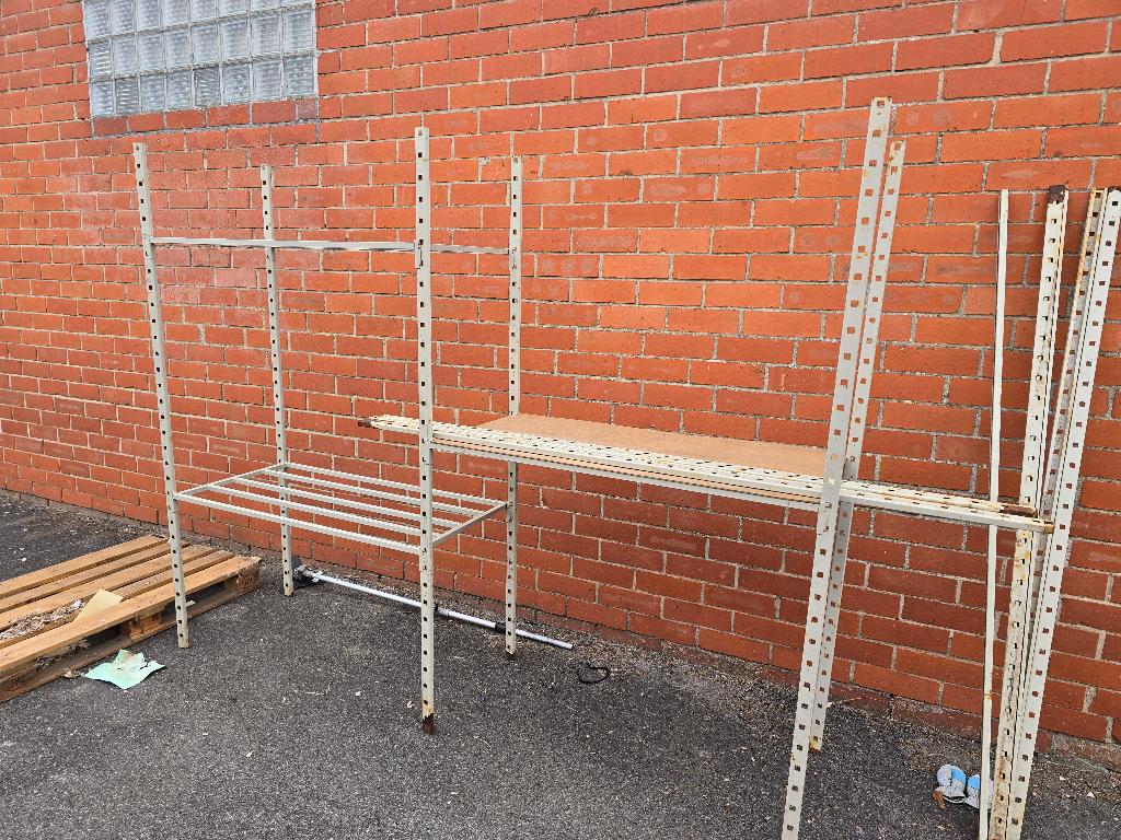 metalen stapel rek, Doe-het-zelf en Bouw, Metalen, Gebruikt, IJzer, Ophalen