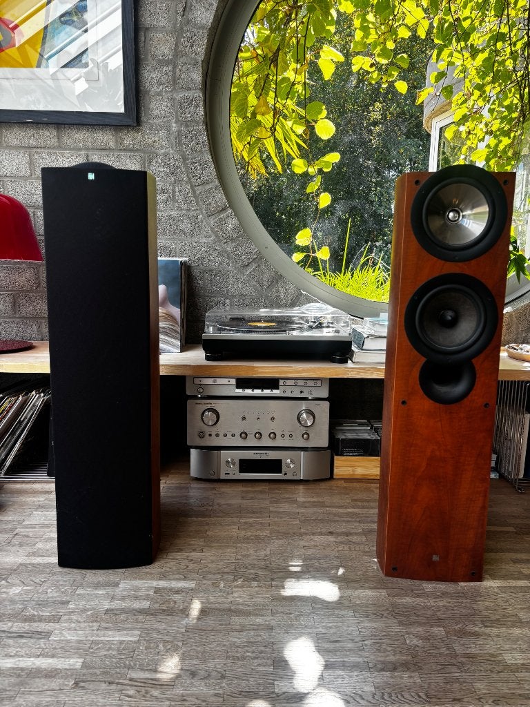Kef IQ7 vloerstaanders, TV, Hi-fi & Vidéo, Enceintes, Enlèvement, Utilisé, 150 watts ou plus, Enceintes stéréo