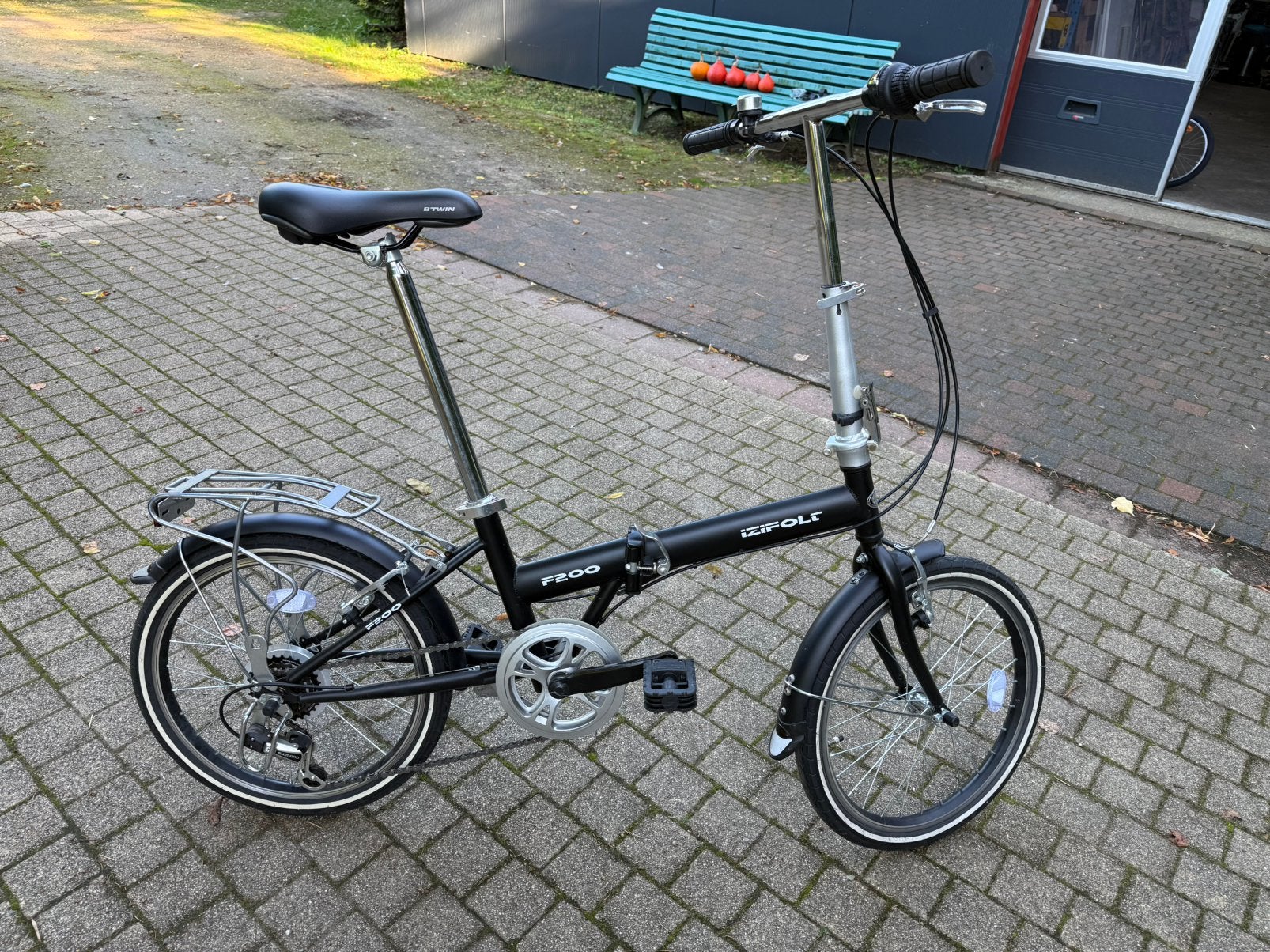 Plooifiets met versnellingen, Enlèvement, Utilisé