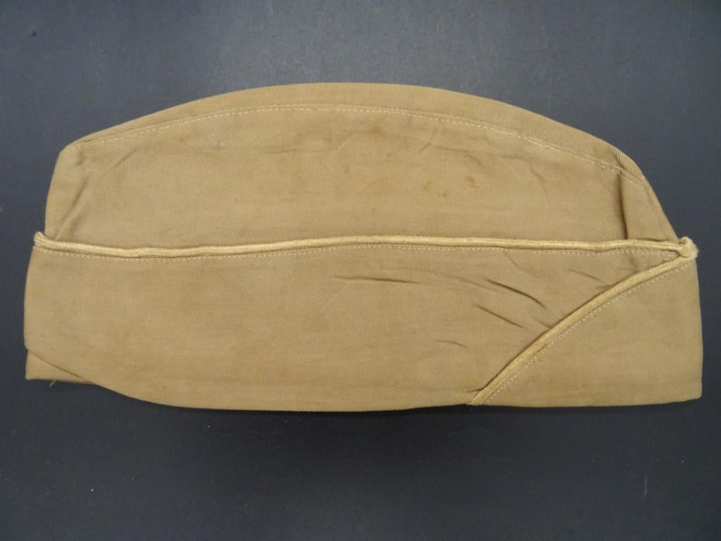 Casquette de garnison wo2 du Quartermaster des États-Unis, Enlèvement ou Envoi, Armée de terre, Casque ou Béret