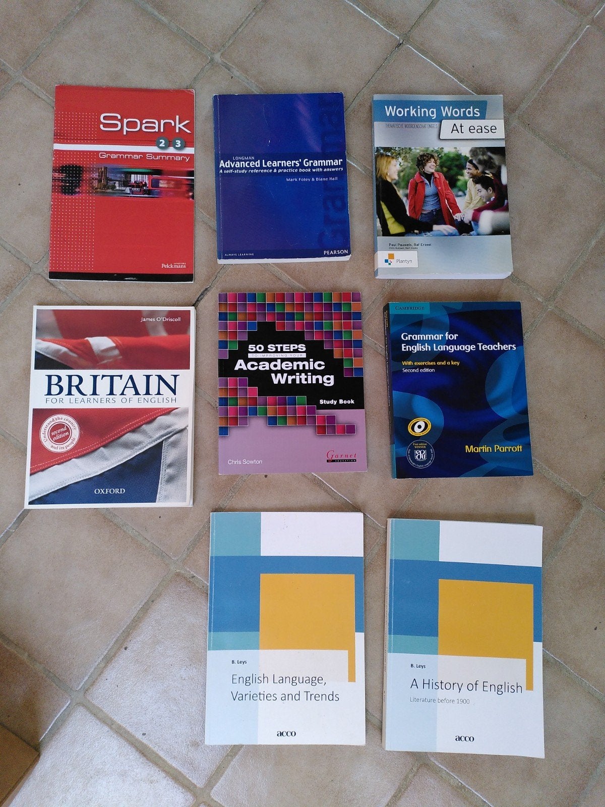 Studieboeken lerarenopleiding Engels, Livres, Livres d'étude & Cours, Enlèvement ou Envoi