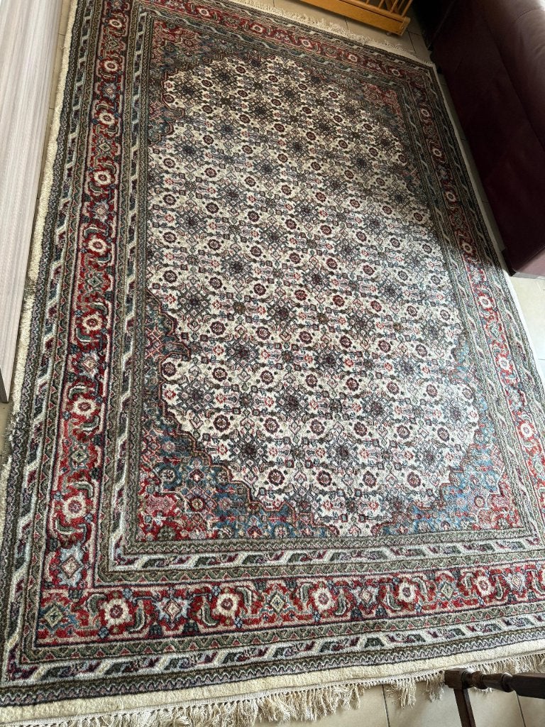 Tapis indien véritable, nettoyé par des professionnels, Enlèvement