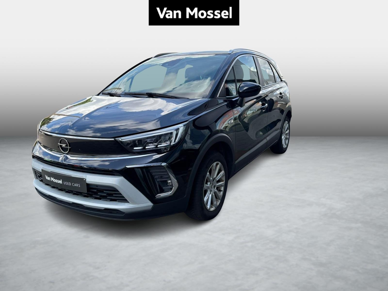 Opel Crossland X 1.2 96kW Turbo S/S Auto 2020 Edition, Auto's, Gebruikt, Zwart, Emergency brake assist, Zwart