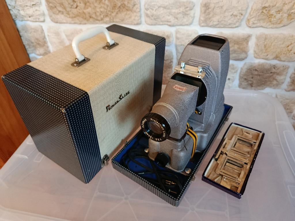 Projecteur dias vintage, Enlèvement