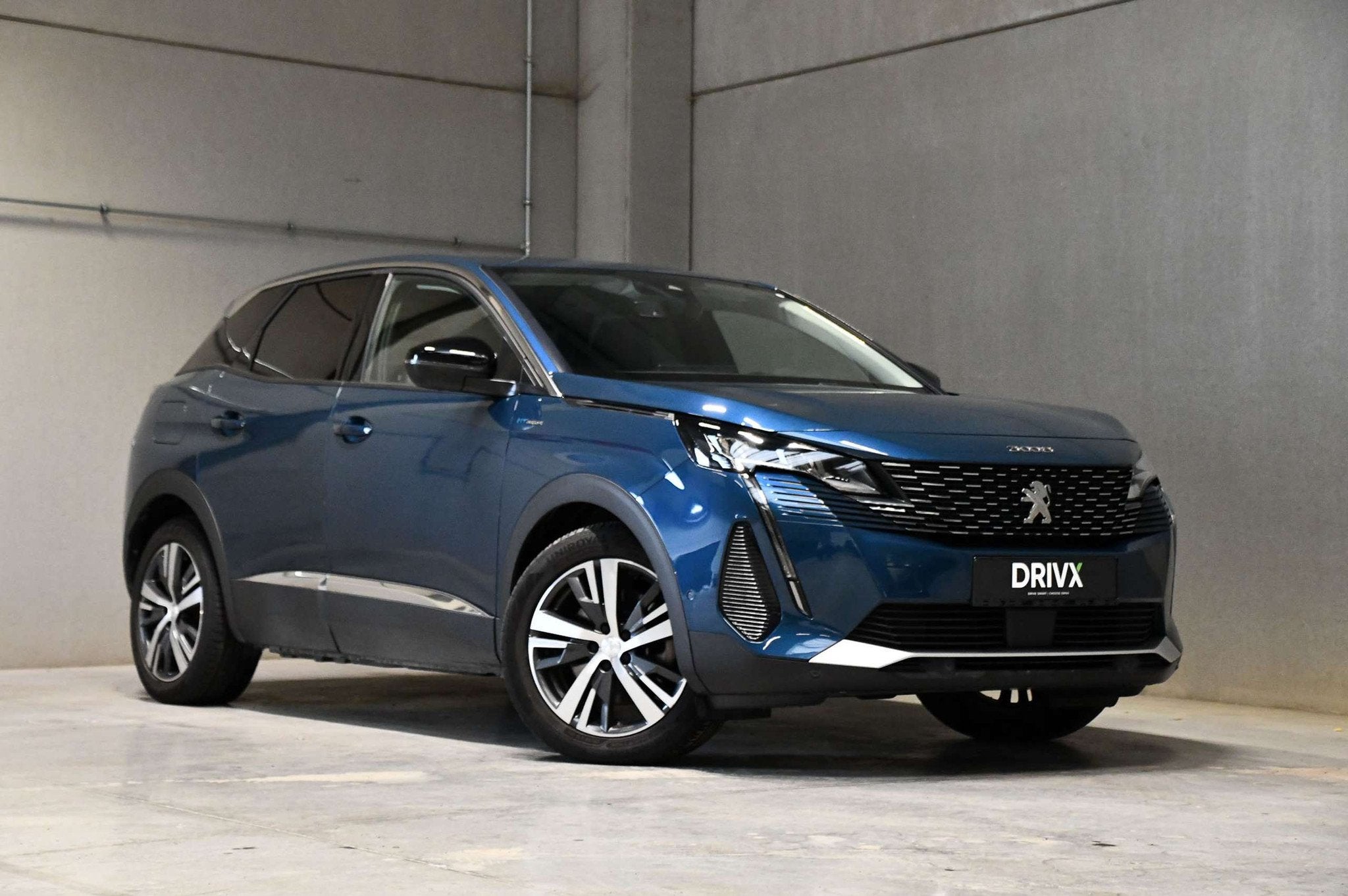 Peugeot 3008 Hybride - Allure - Cruise Control - 360 Camer, Auto's, Automaat, Gebruikt, 4 cilinders, Blauw