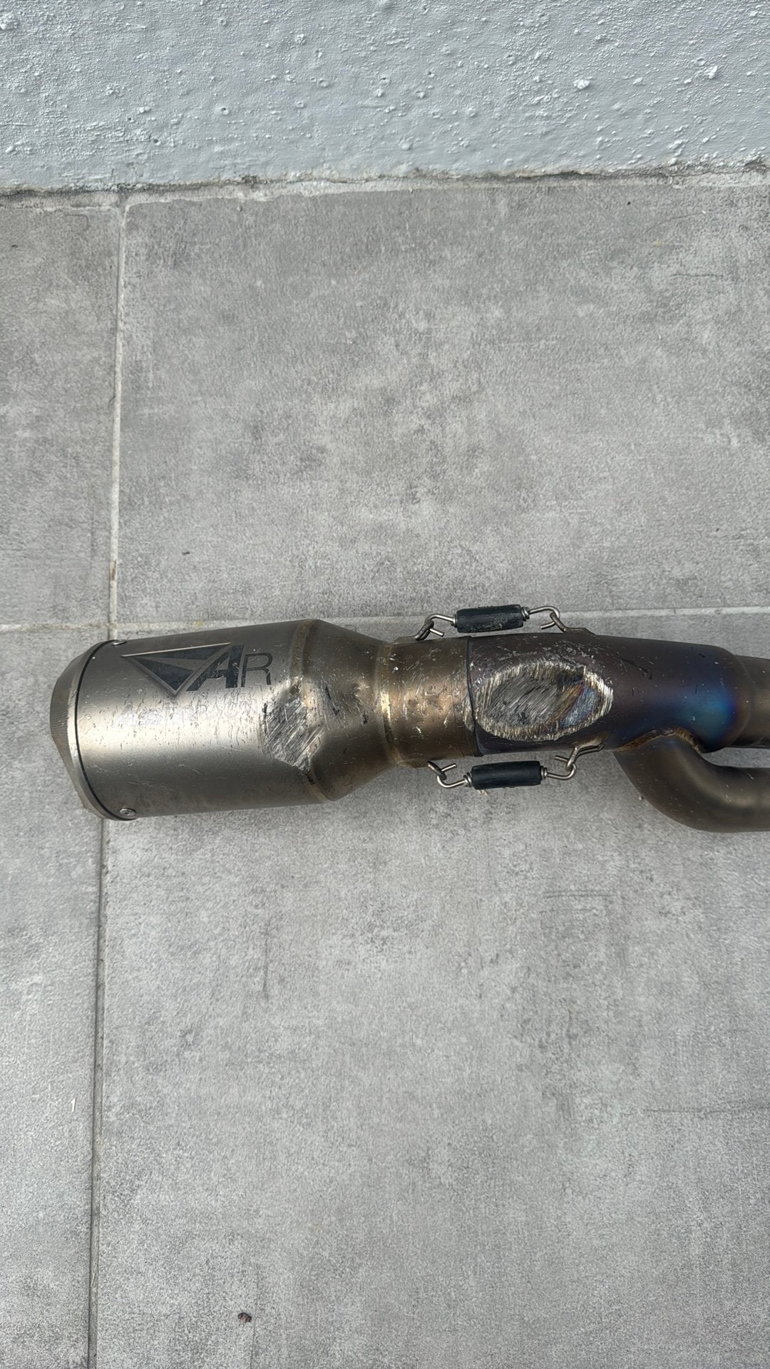 Echappement austin racing GP1R full titane, Particulier