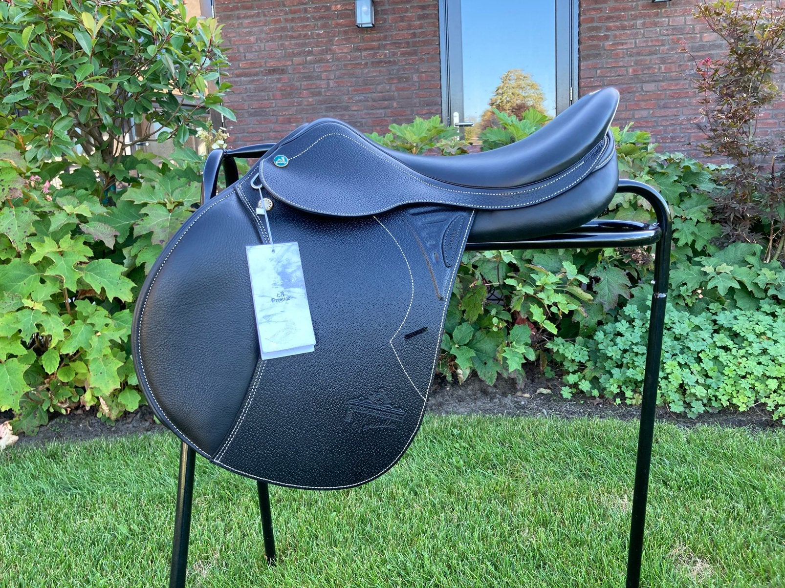 ‼️ Prestige Versailles D 17/33 zwart ‼️NIEUW‼️, Dieren en Toebehoren, M (17 inch), Ophalen of Verzenden, Springen, Middel