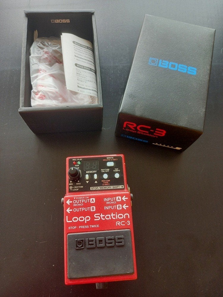 Boss RC-3 (looper), Musique & Instruments, Effets, Utilisé, Autres types, Enlèvement ou Envoi